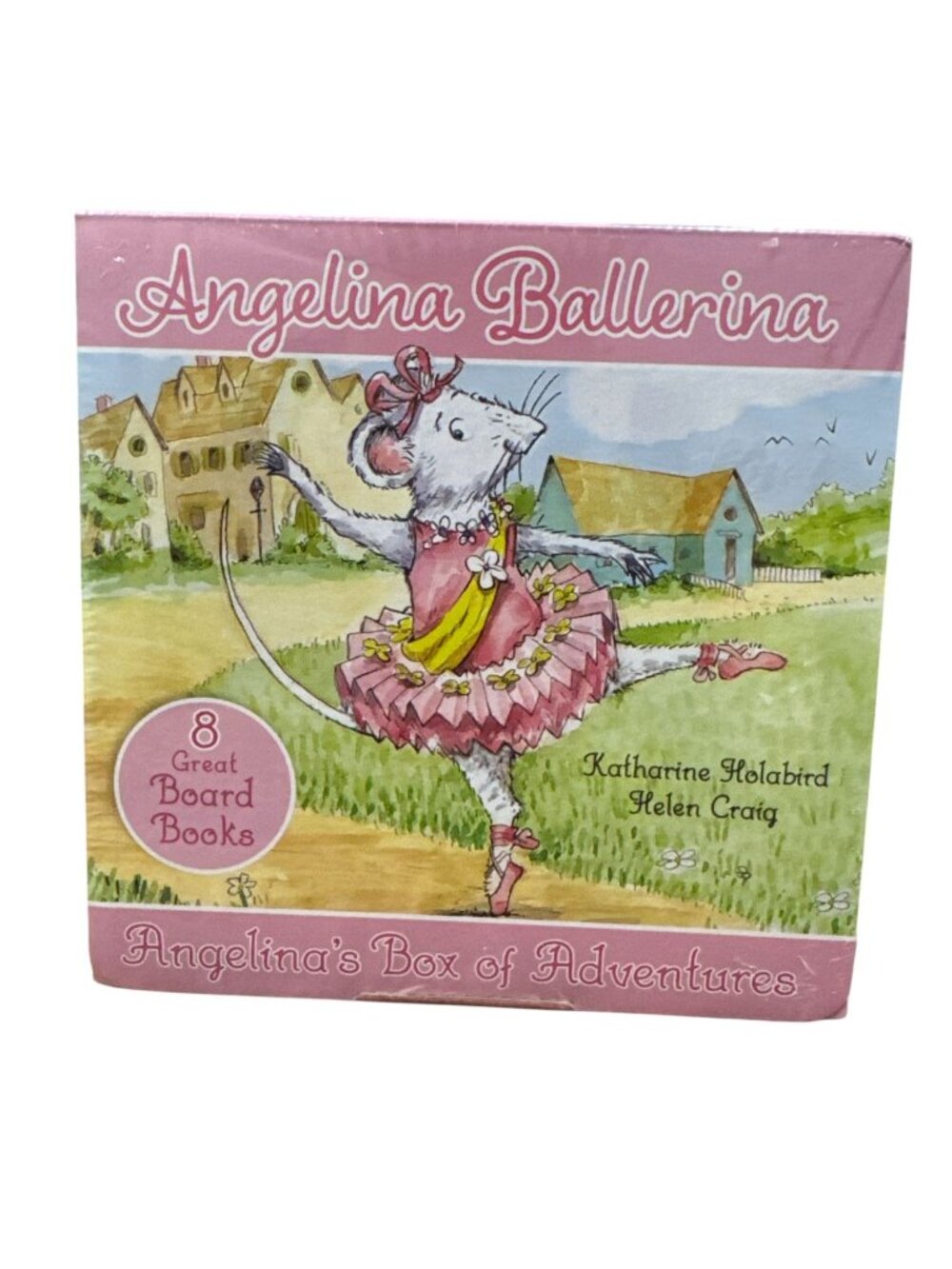 Angelina Ballerina Box Of Adventures 8 Board Books Ages 2-8 Simon Spotlight